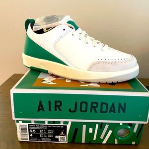 New Nina Chanel Jordan II 2 Low Wmns Sz 5.5